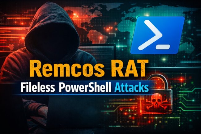 Remcos RAT Uses Fileless PowerShell Attacks to Evade Detection