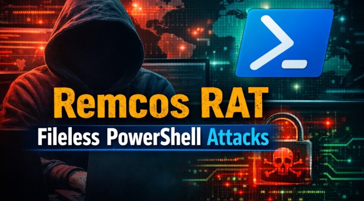 Remcos RAT Uses Fileless PowerShell Attacks to Evade Detection