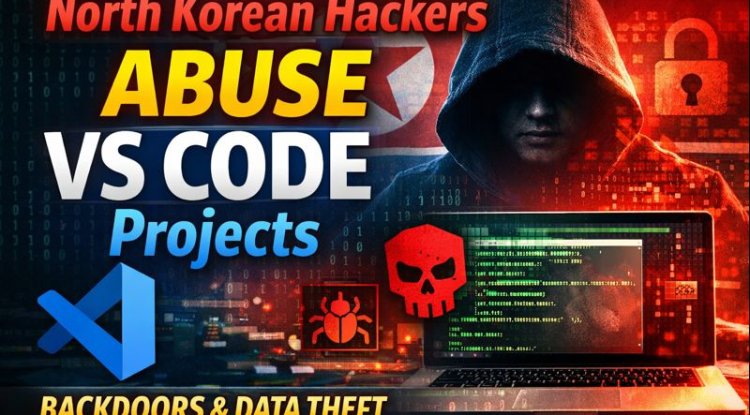 North Korean Hackers Abuse VS Code Projects to Deploy Stealthy Backdoors