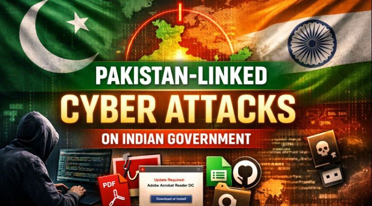 Pakistan-Linked Cyber Campaigns Target Indian Government Using Google Sheets & Fake Adobe Updates