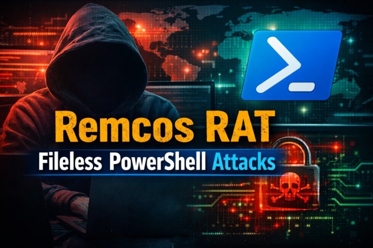 Remcos RAT Uses Fileless PowerShell Attacks to Evade Detection