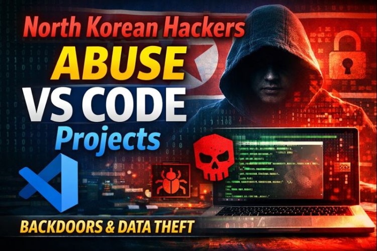 North Korean Hackers Abuse VS Code Projects to Deploy Stealthy Backdoors