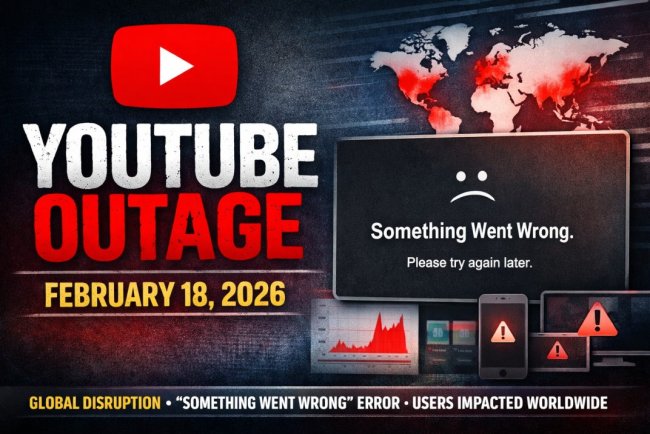 YouTube Global Outage 2026: “Something Went Wrong” Error Affects Millions Worldwide